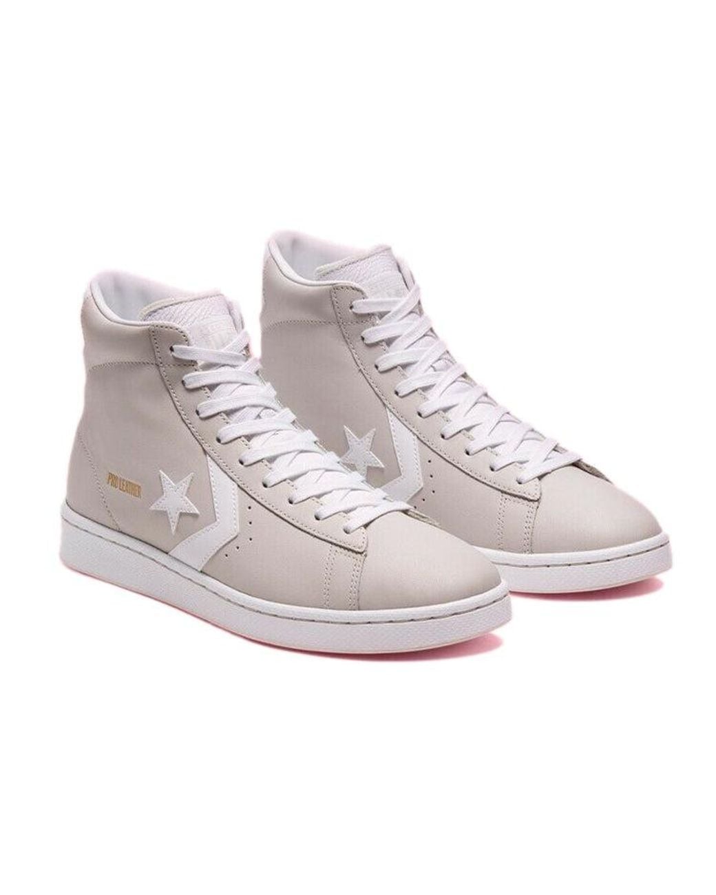 Converse Brown Pro Leather High 'Pale Putty'
