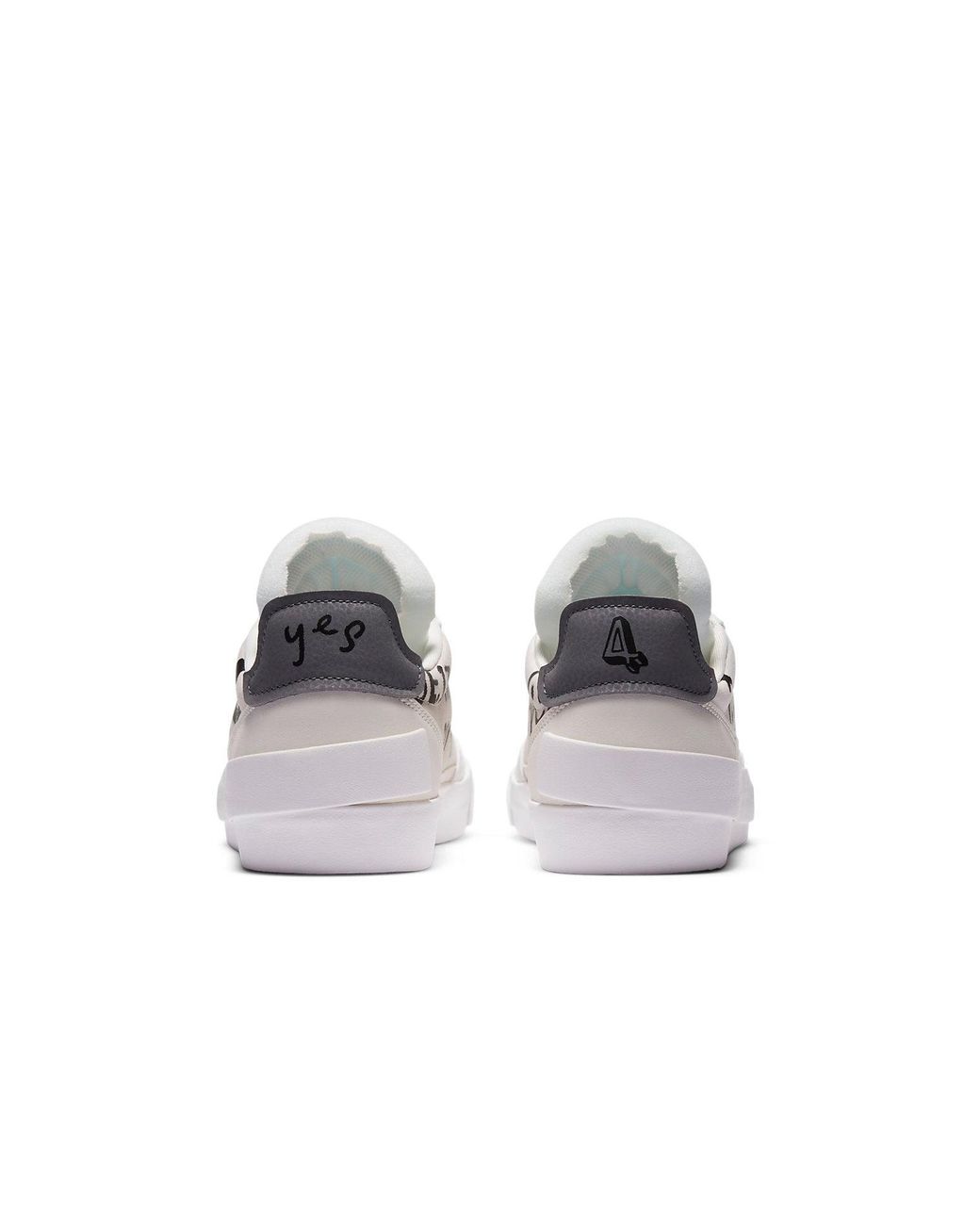 Nike White Drop Type Qs 'Scribbles' for men