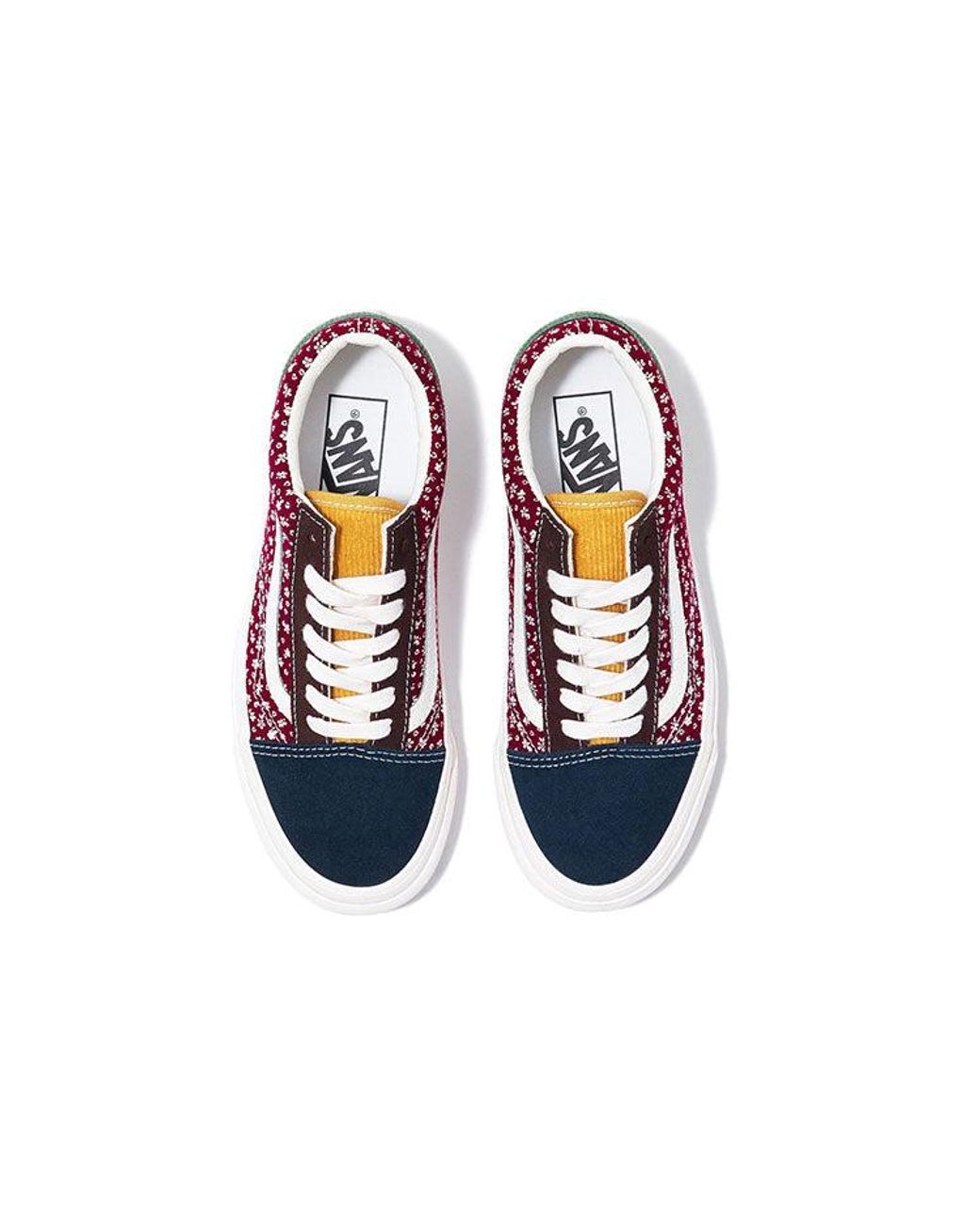 Vans Red Style 36 Lightweight Cozy Skateboarding Shoes for men