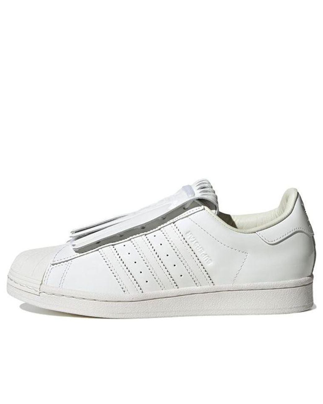 Adidas White (Wmns) Superstar Fringe 'Off'