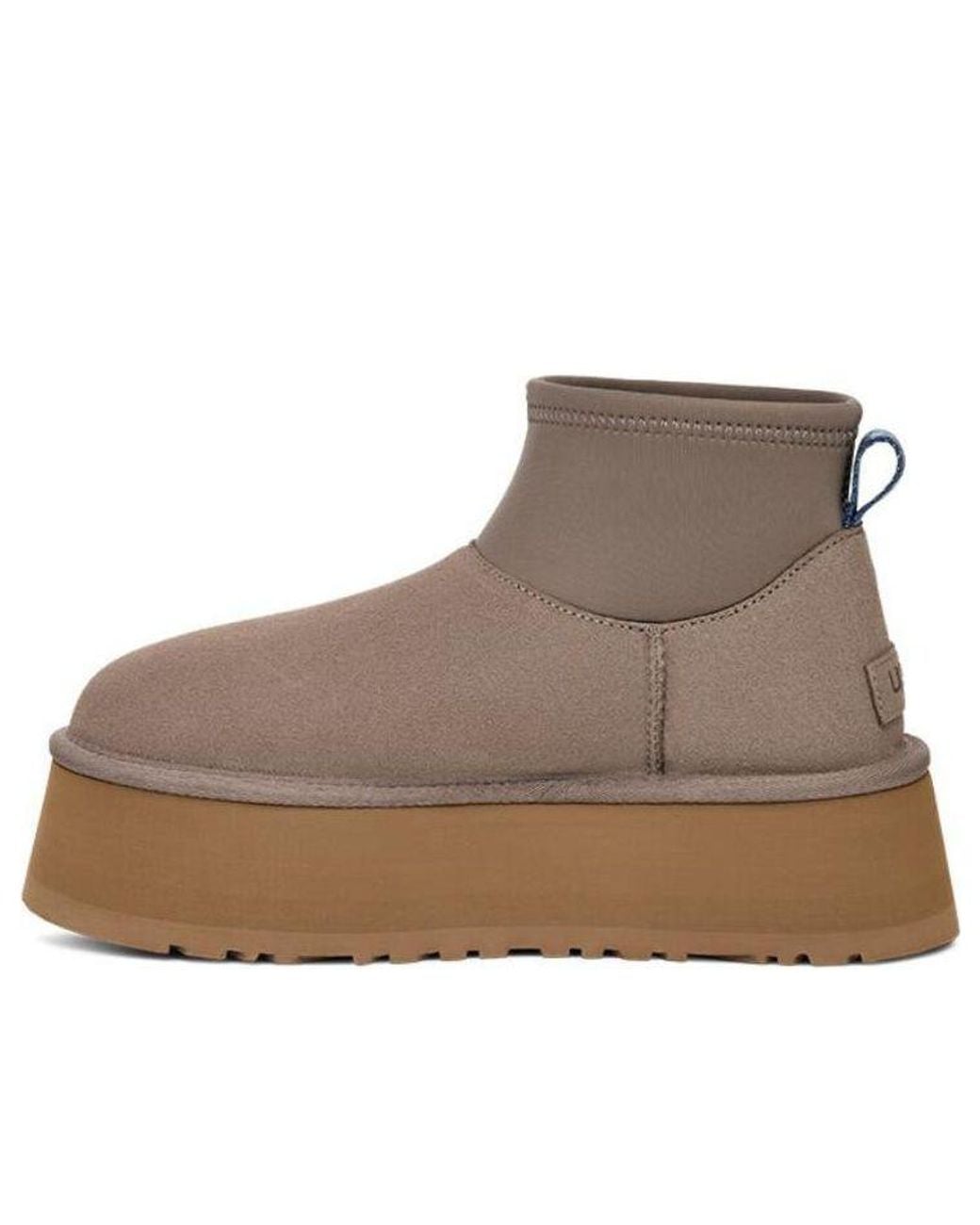 Ugg Brown (Wmns) Classic Mini Dipper 'Smoke Plume'
