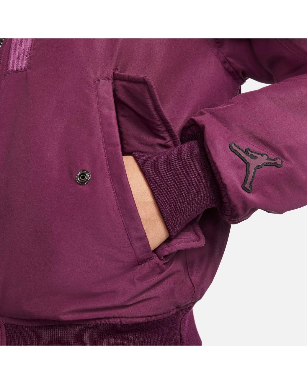 Nike Purple Essentials Statement Ma-1 Jacket for men