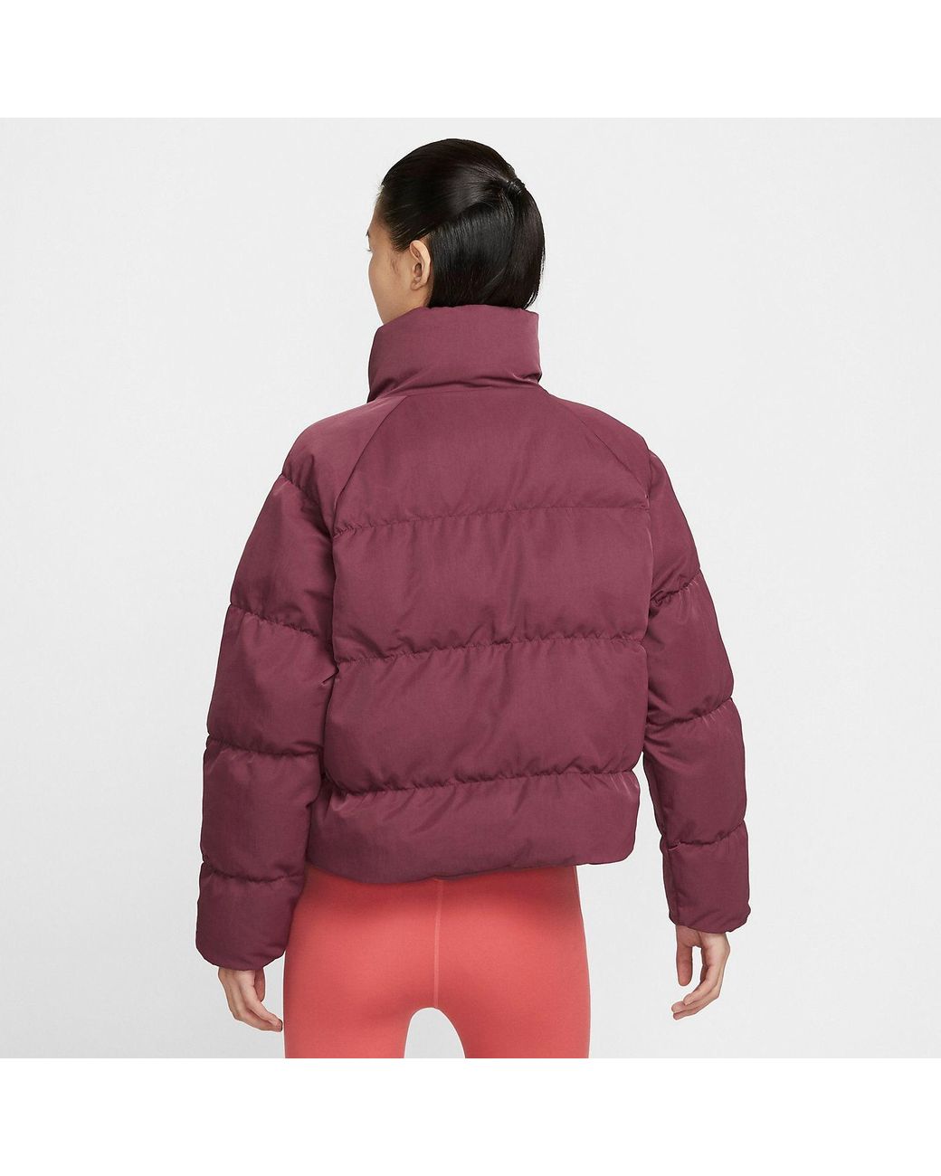 Nike Purple (Wmns) Windproof Warm Cotton Jacket