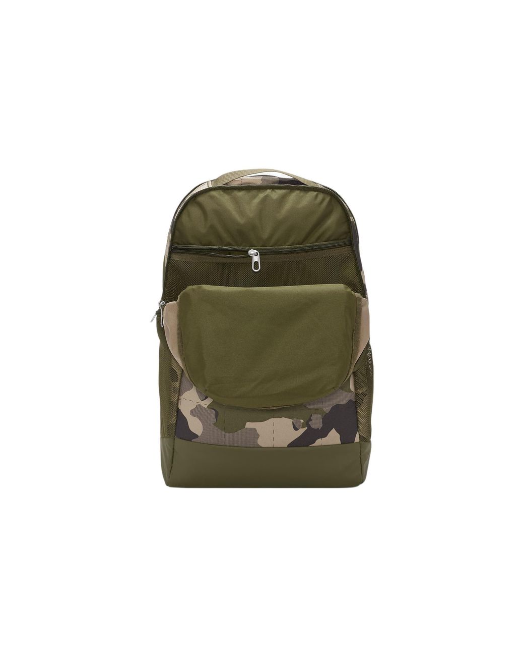 Nike Green Brasilia 9.0 All Over Print Backpack 'Camo' for men