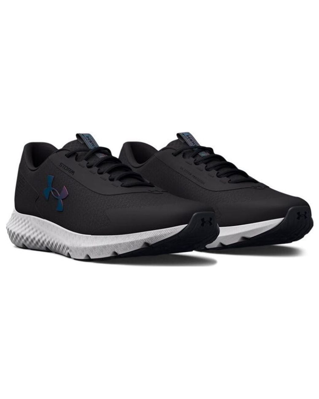 Under Armour Black Charged Rogue 3 Storm 'Jet Petrol' for men