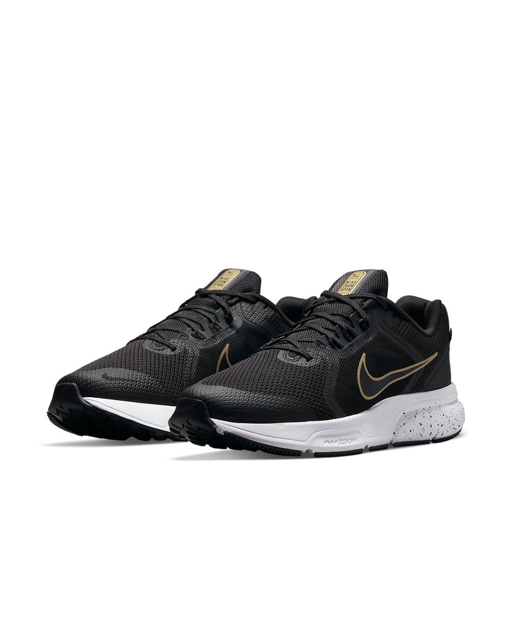 Nike Black Zoom Span 4 Metallic' for men