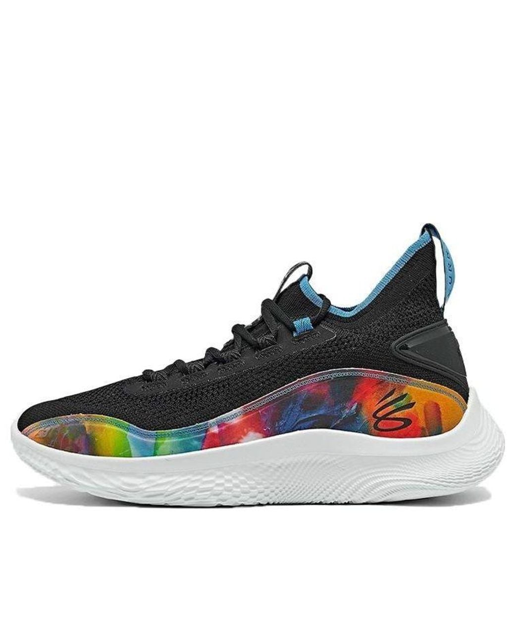 Under Armour Blue Curry 8 'Feel Good Flow' for men