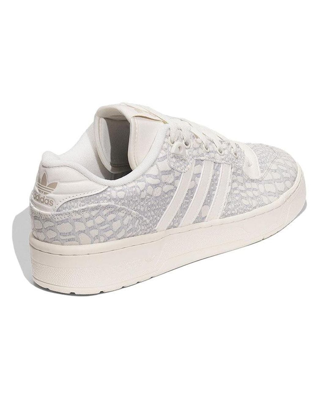 Adidas White Rivalry Low 'Snake Jaquard Pack for men