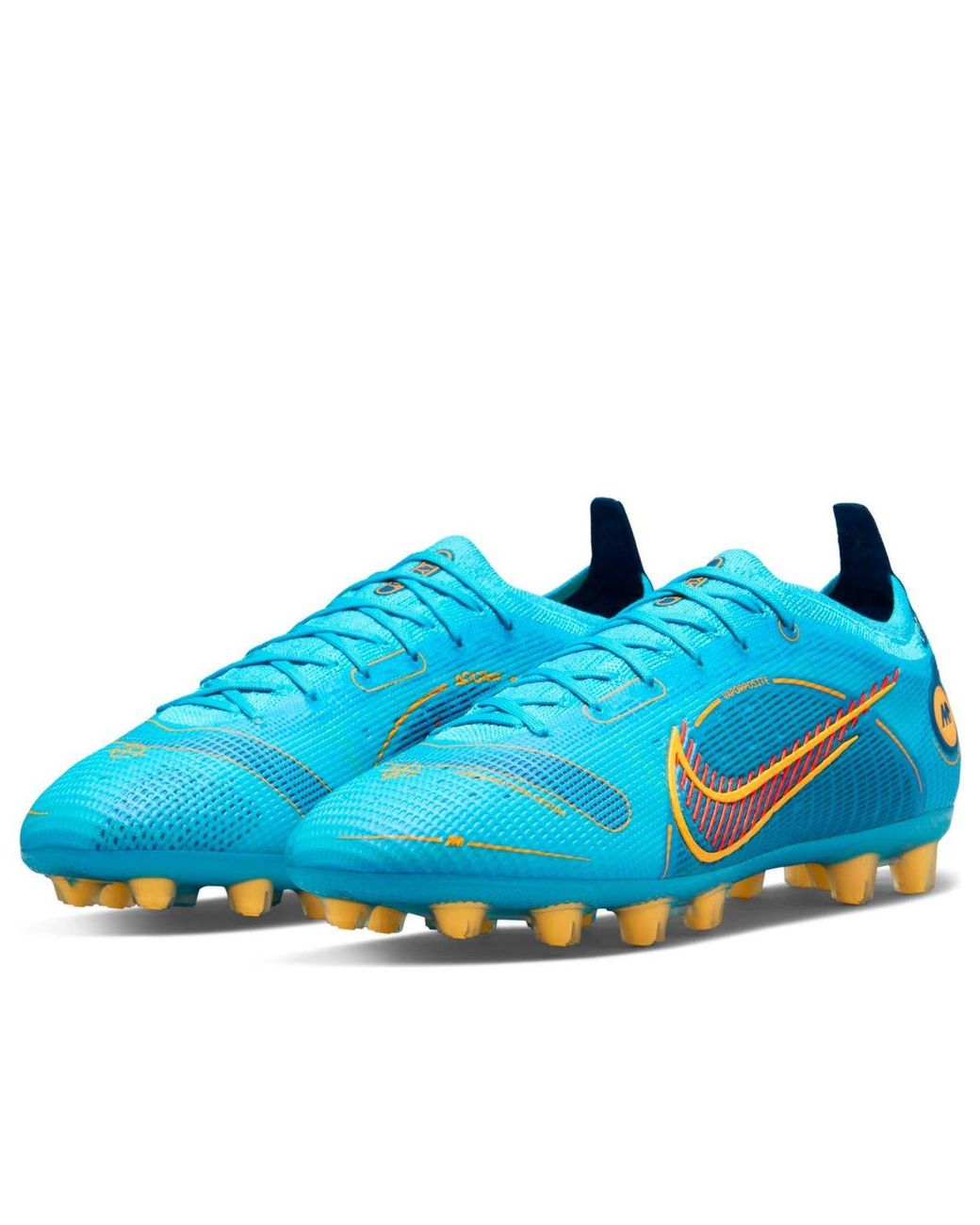 シューズ Nike Vapor 14 Elite HG 7.5 UK Nike Mercurial Vapor 14 Elite Ag 'Chlorin Marina Laser' in Blue