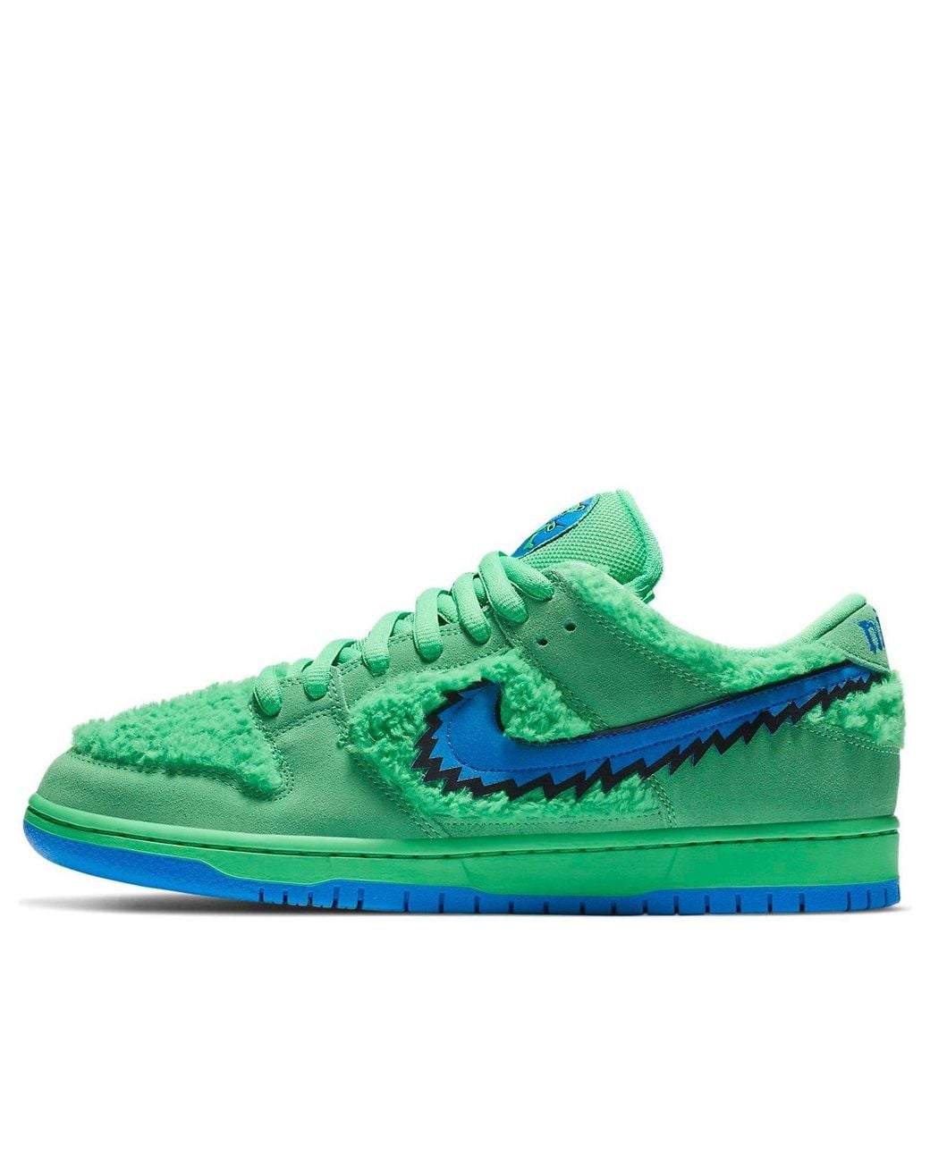 Nike Green X Grateful Dead Sb Dunk Low Bear' for men