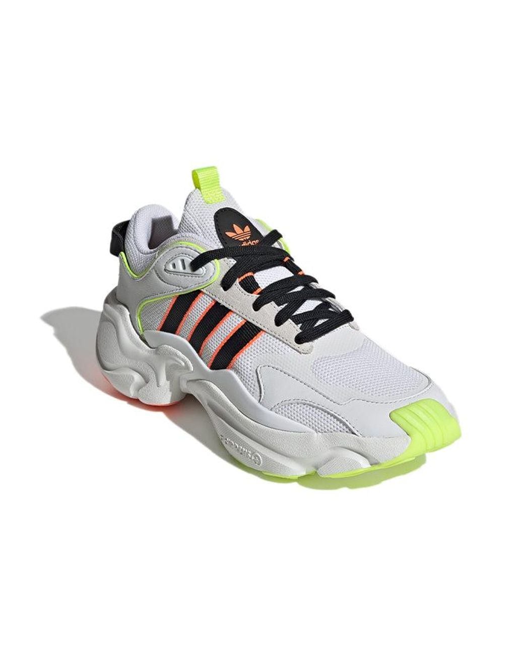 Adidas White (Wmns) Magmur Runner 'Crystal Neon'
