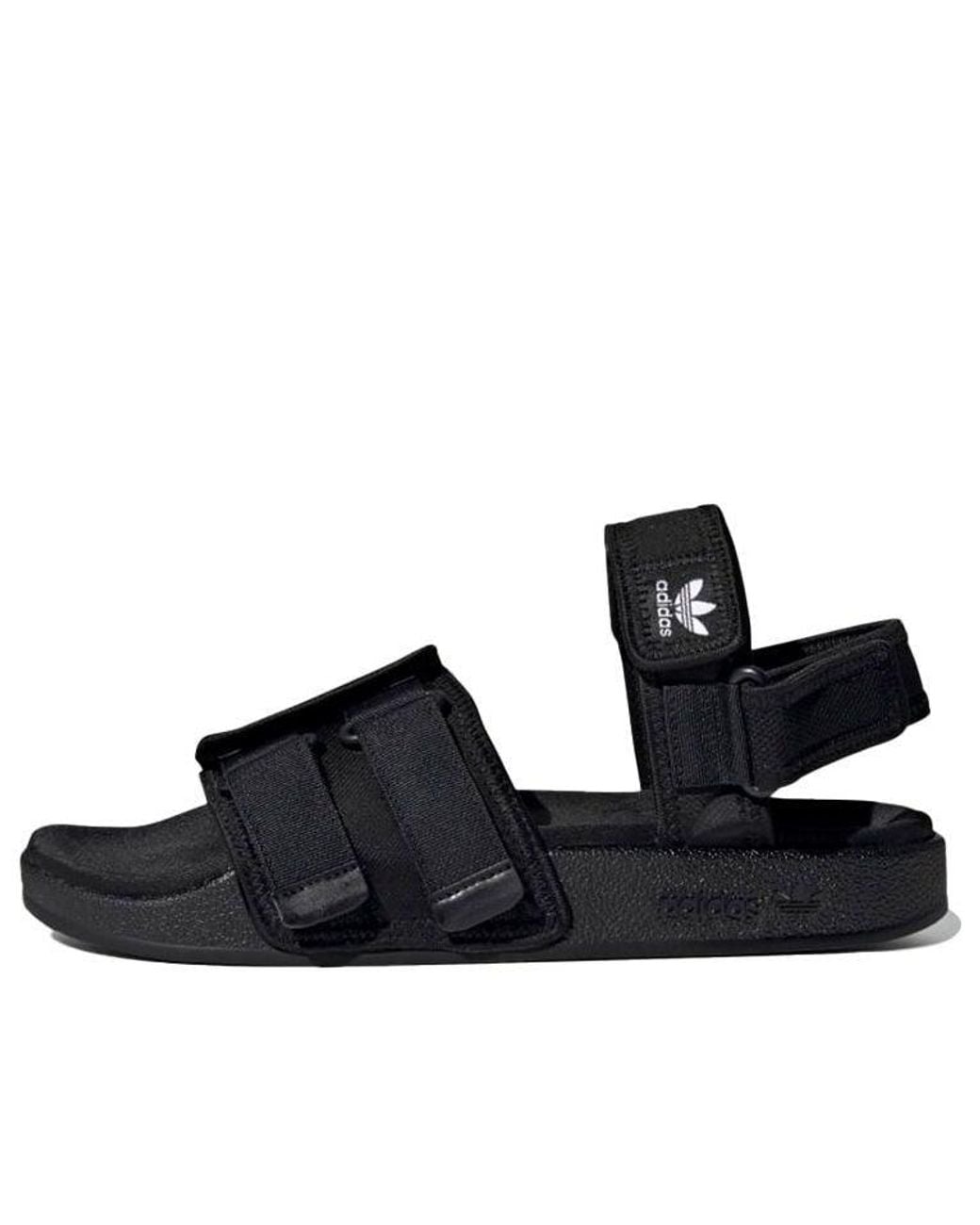 Adidas Black Adilette Sandal for men