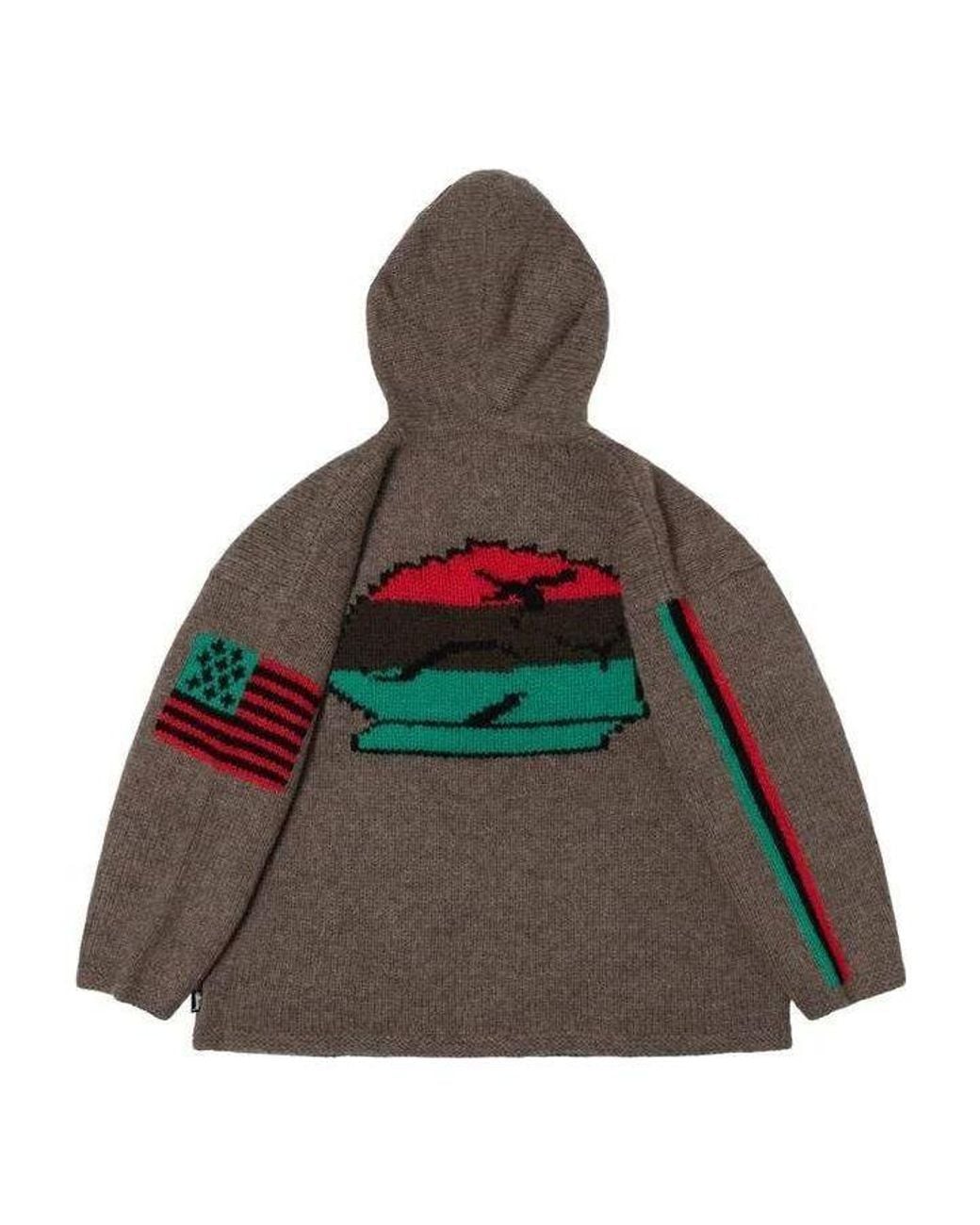 Stussy Brown X Denim Tears Sweater for men