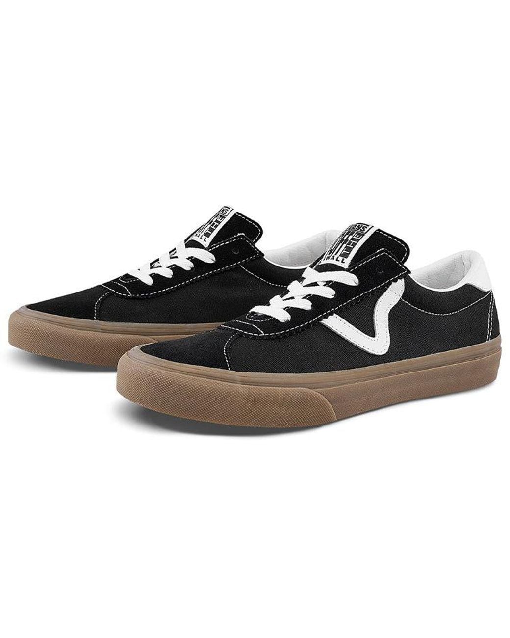 Vans Black Epoch Sport Gum' for men