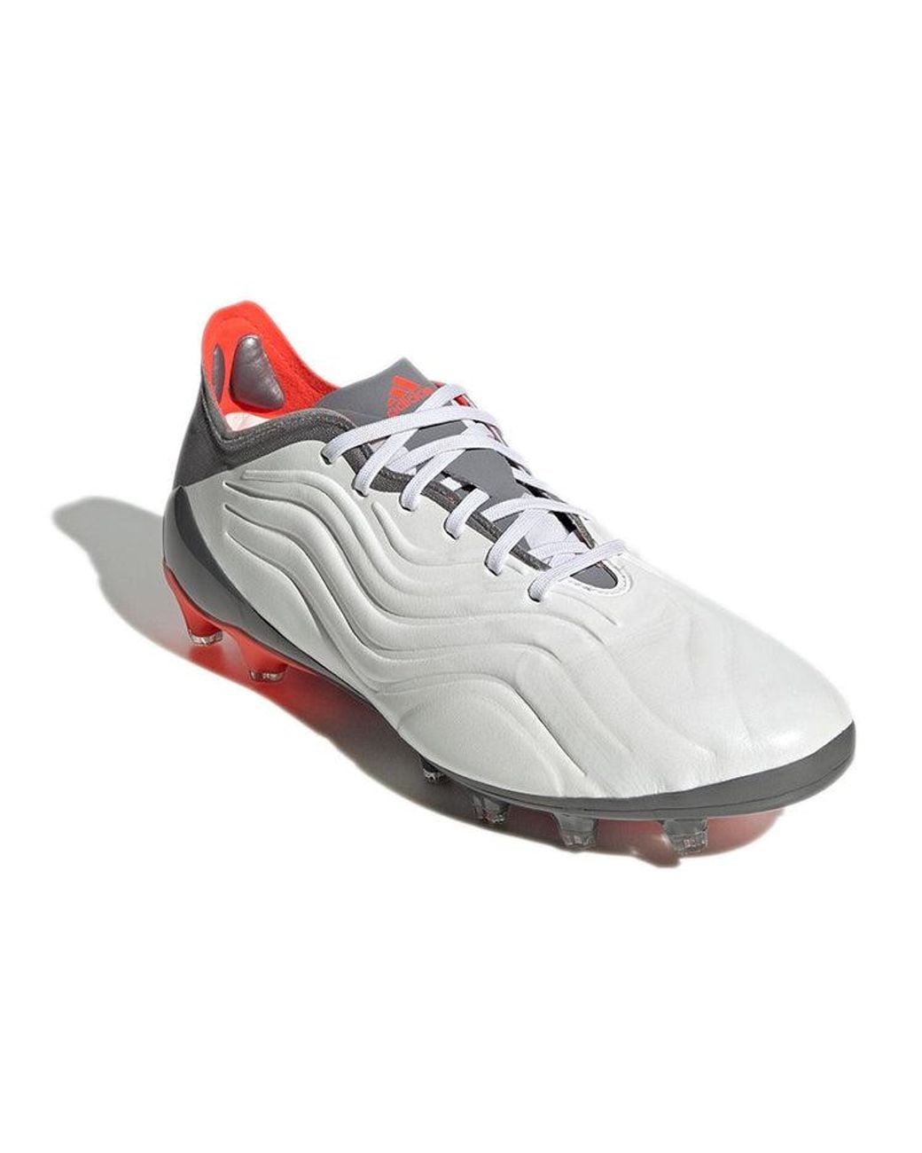 Adidas White Copa Sense.1 Ag Solar' for men