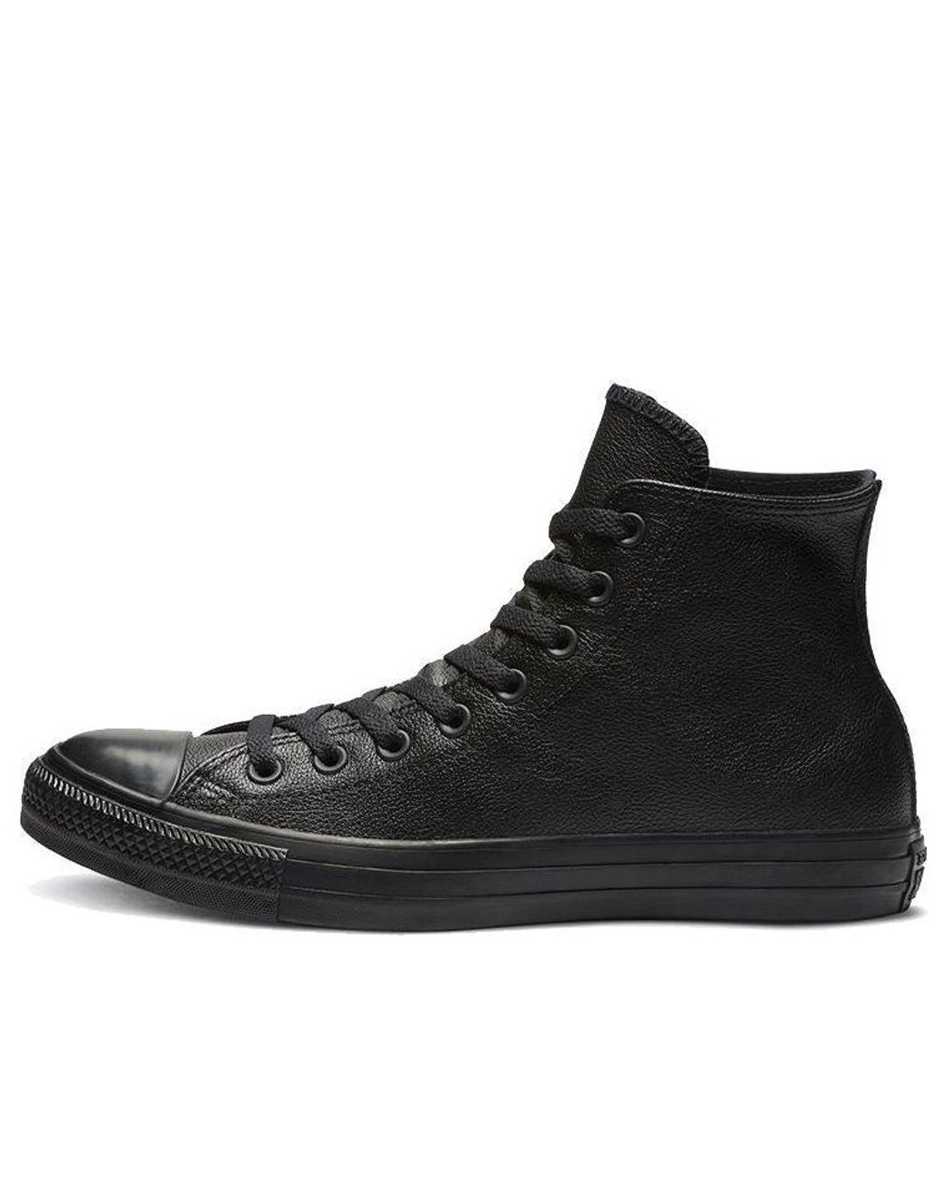 Converse Chuck Taylor All Mono Leather Top 'black' for Men | Lyst