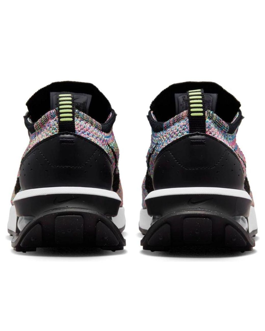 Nike Black Air Max Flyknit Racer Dm9073-300 Multicolor Running Shoes Nr5942