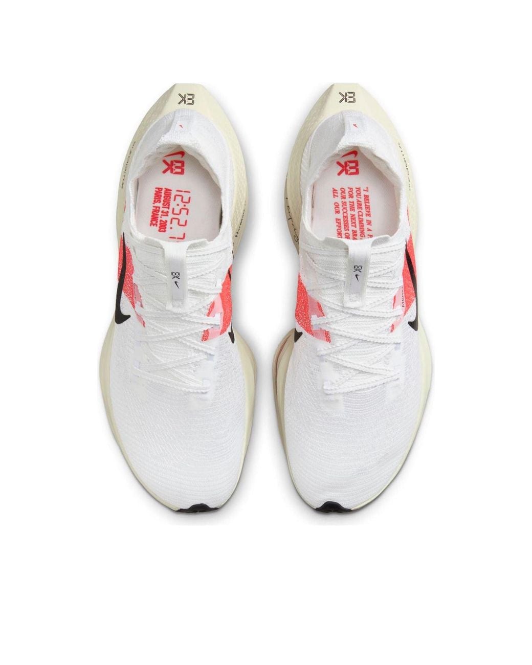 Nike White Air Zoom Alphafly Next% 2 'Eliud Kipchoge' for men