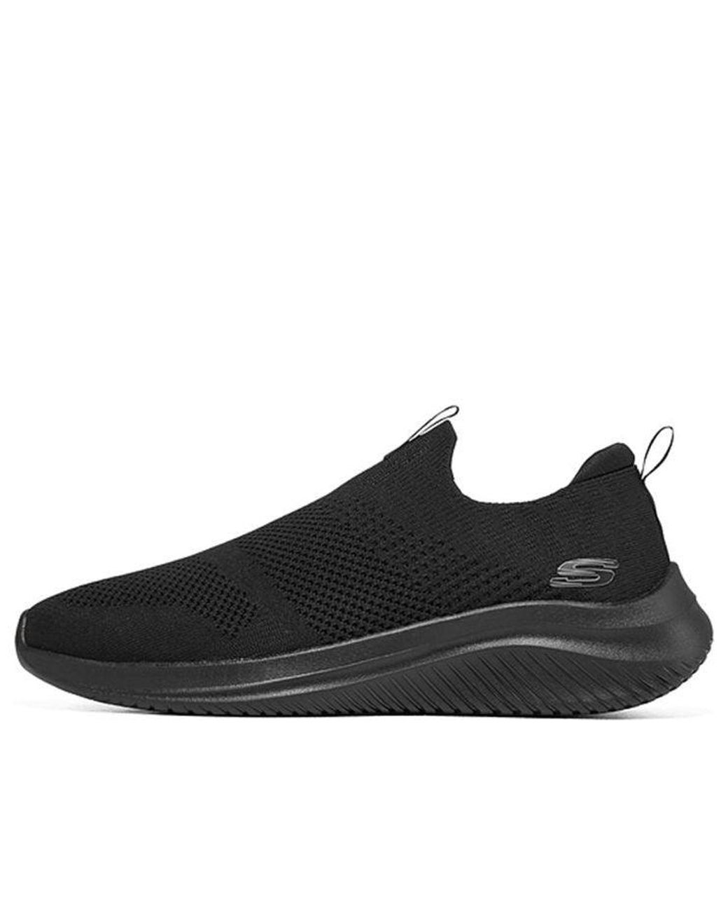 Skechers Black Ultra Flex 3.0 'Demcheck for men