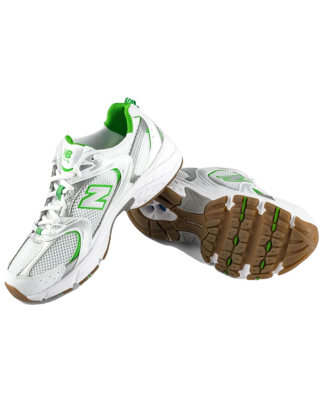 New Balance White 530 Running Sneakers for men