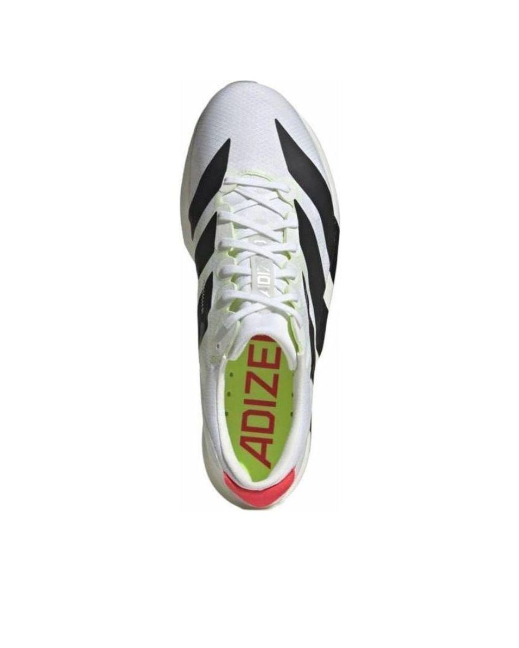 Adidas White Adizero Adios 9 'Cloud Core' for men