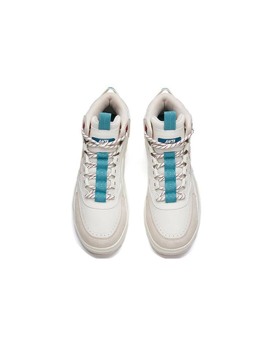 Anta White (Wmns) Fashion Series Sneakers High 'Light'