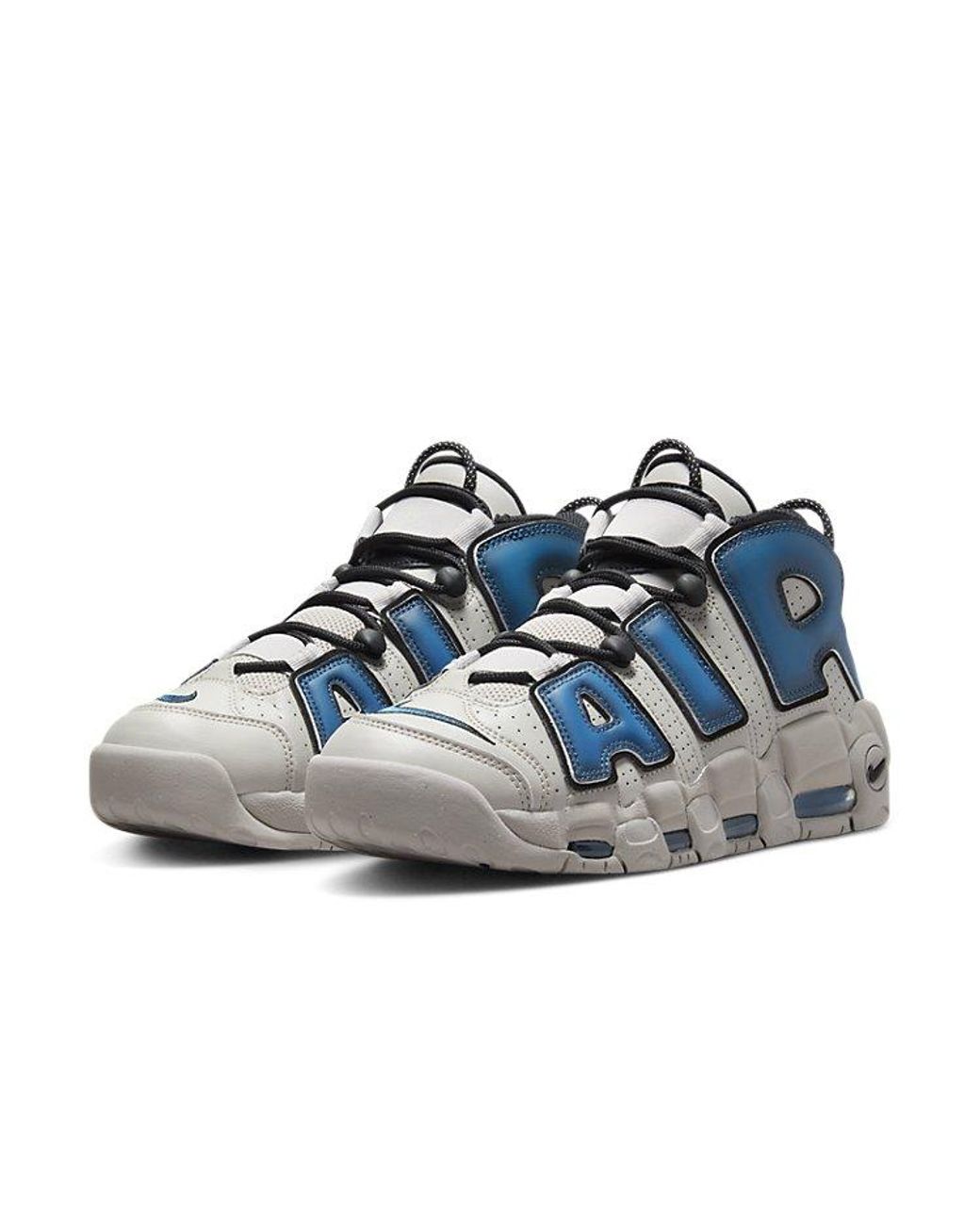 Nike Blue Air More Uptempo '96 Shoes for men