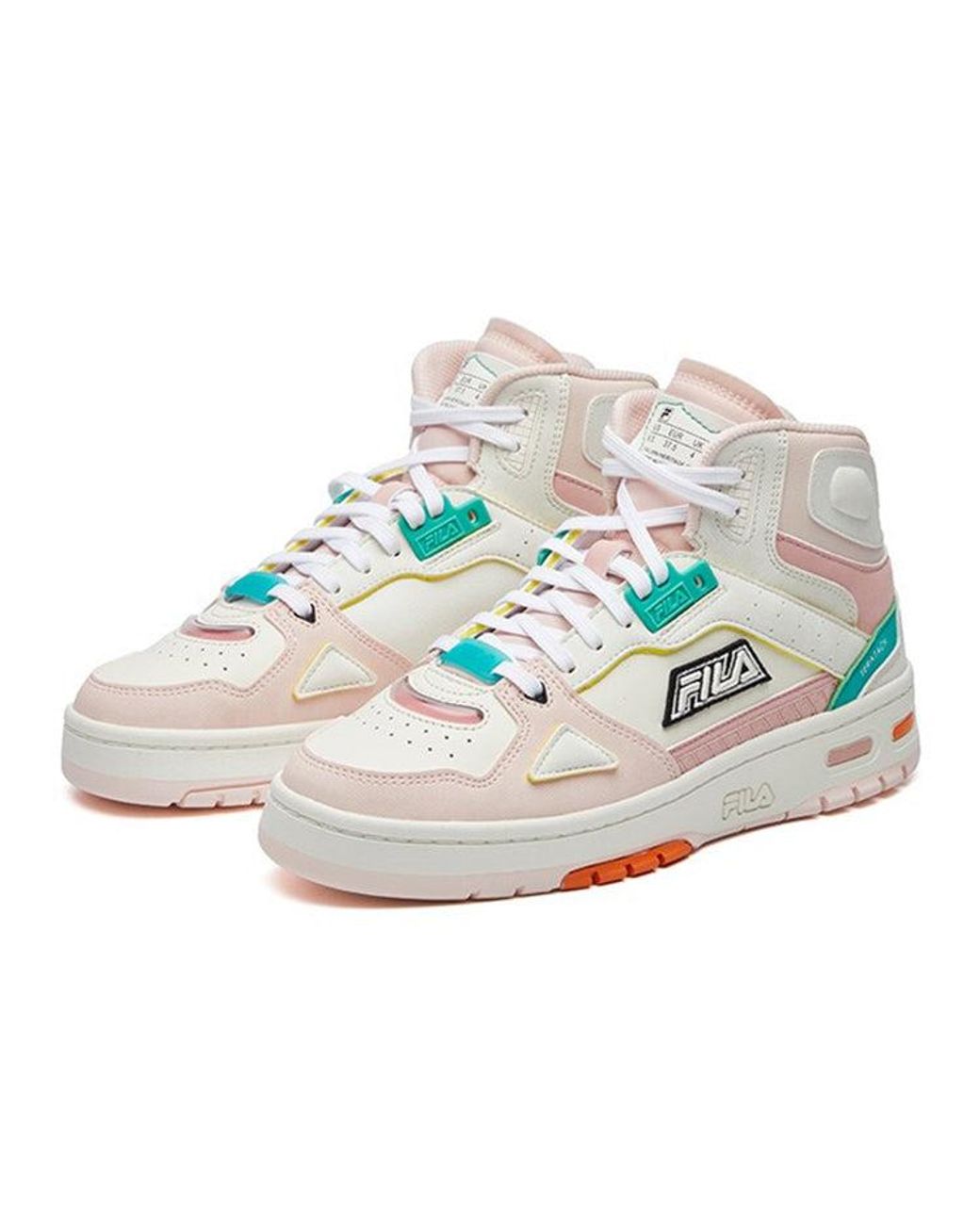 Fila White (Wmns) Heritage Retro Basketball Shoes