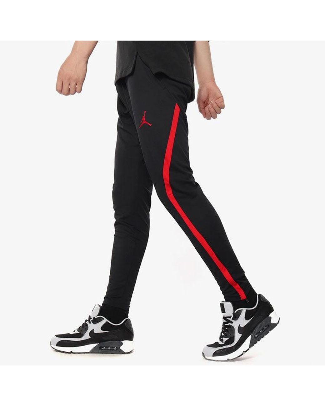 Nike Black 23 Alpha Dri-Fit Training Slim Fit Sports Pants/Trousers/Joggers for men
