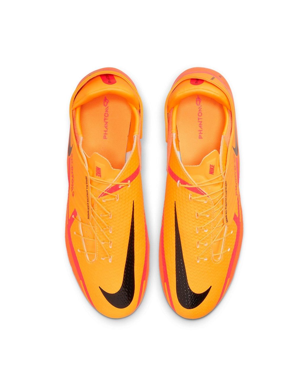 Nike Orange Phantom Gt2 Academy Flyease Fg Mg for men