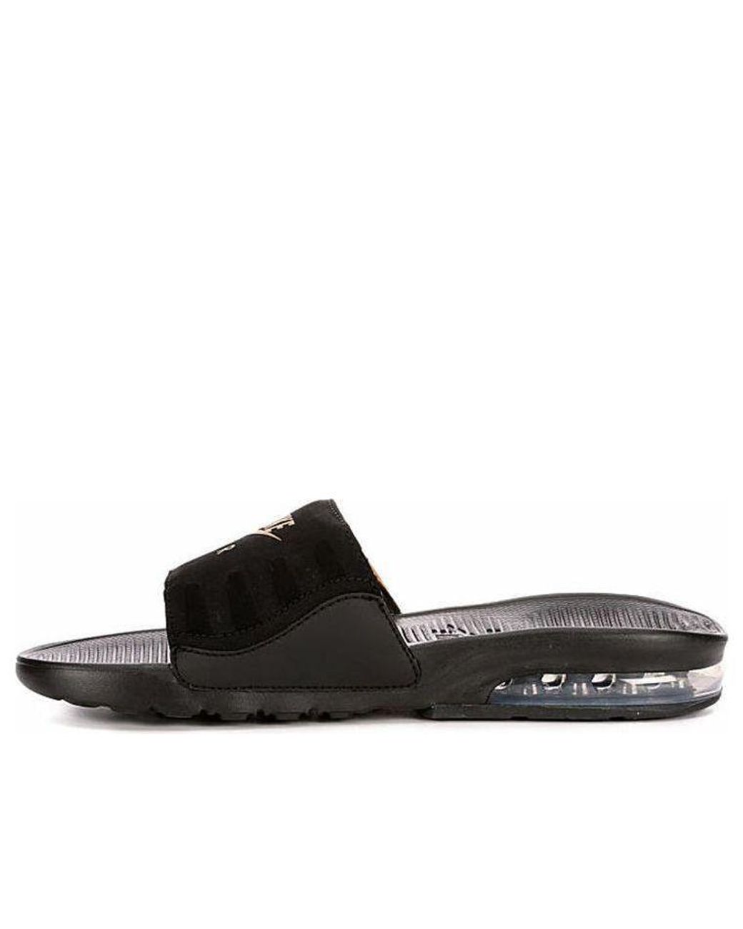 nike air max camden slide black and gold