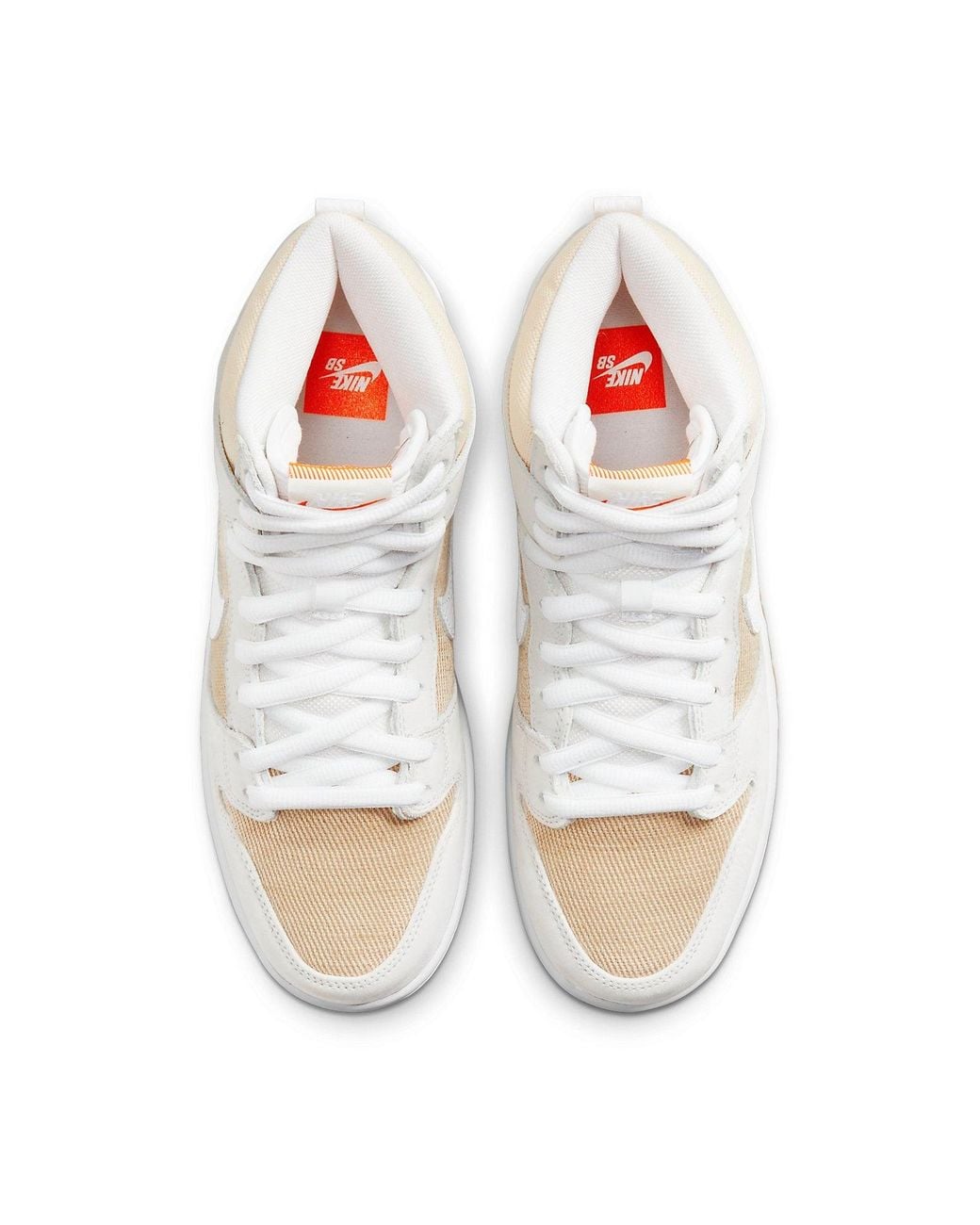 Nike White Dunk High Pro Iso Sb for men