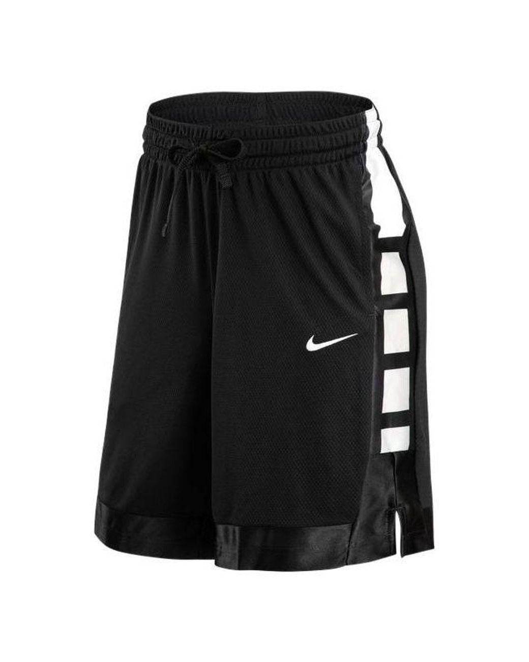 Nike Black Side Colorblock Loose Casual Shorts for men