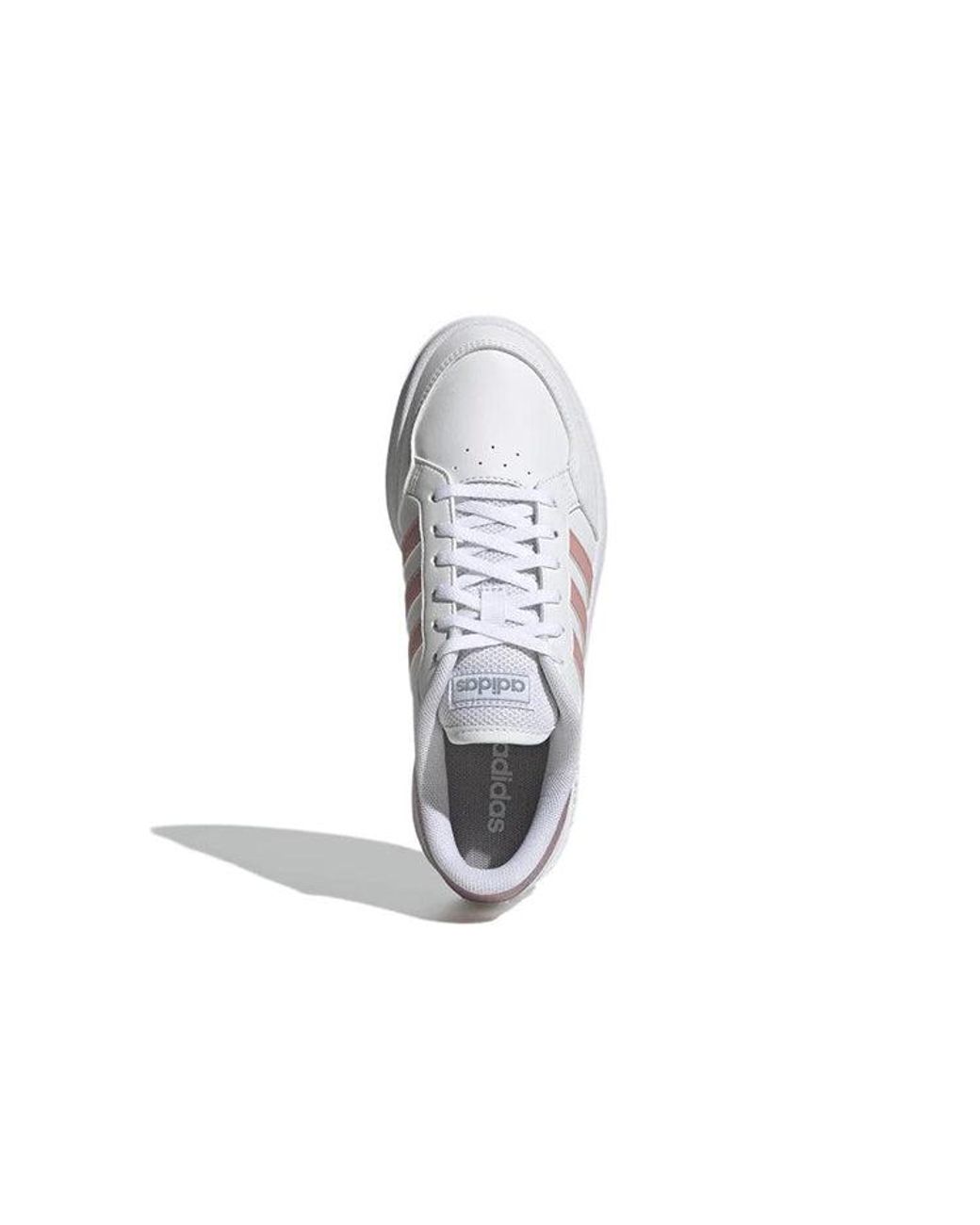 Adidas White Breaknet Court Lifestyle Shoes