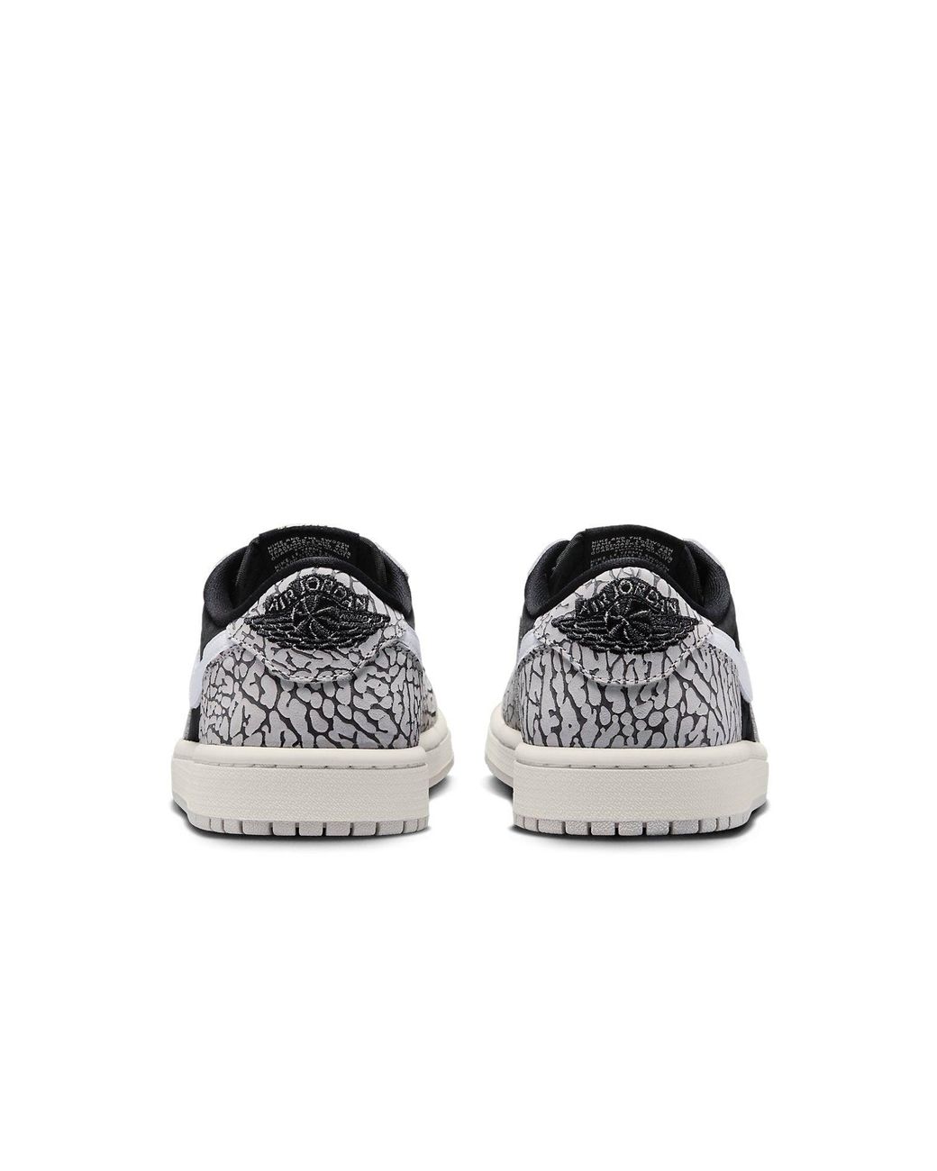 Nike Black (Wmns) 1 Retro Low Og Cement'