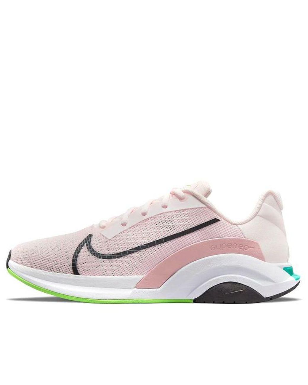 diario Enviar cayó Nike Zoomx Superrep Surge Low-top Running Shoes Pink in White | Lyst