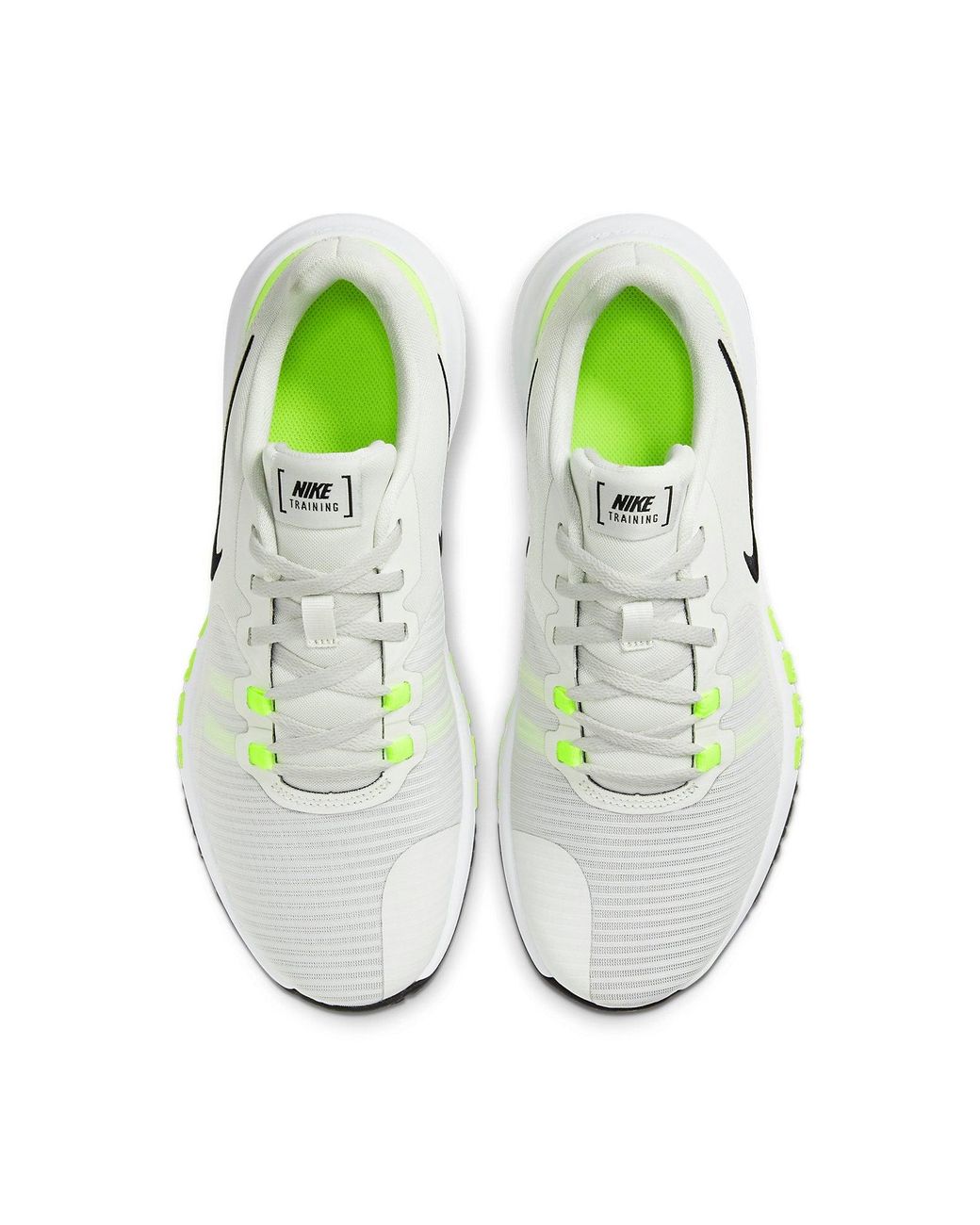 Nike White Flex Control 4 'Spruce Aura Volt' for men