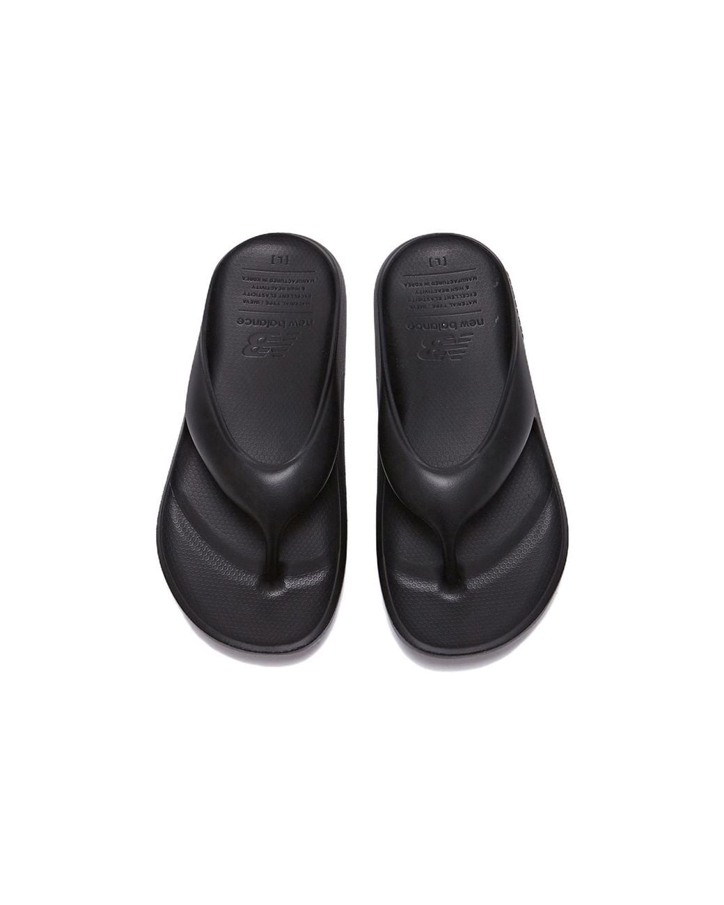New Balance Black 5601 Series Fashion Casual Korean Version Slippers for men