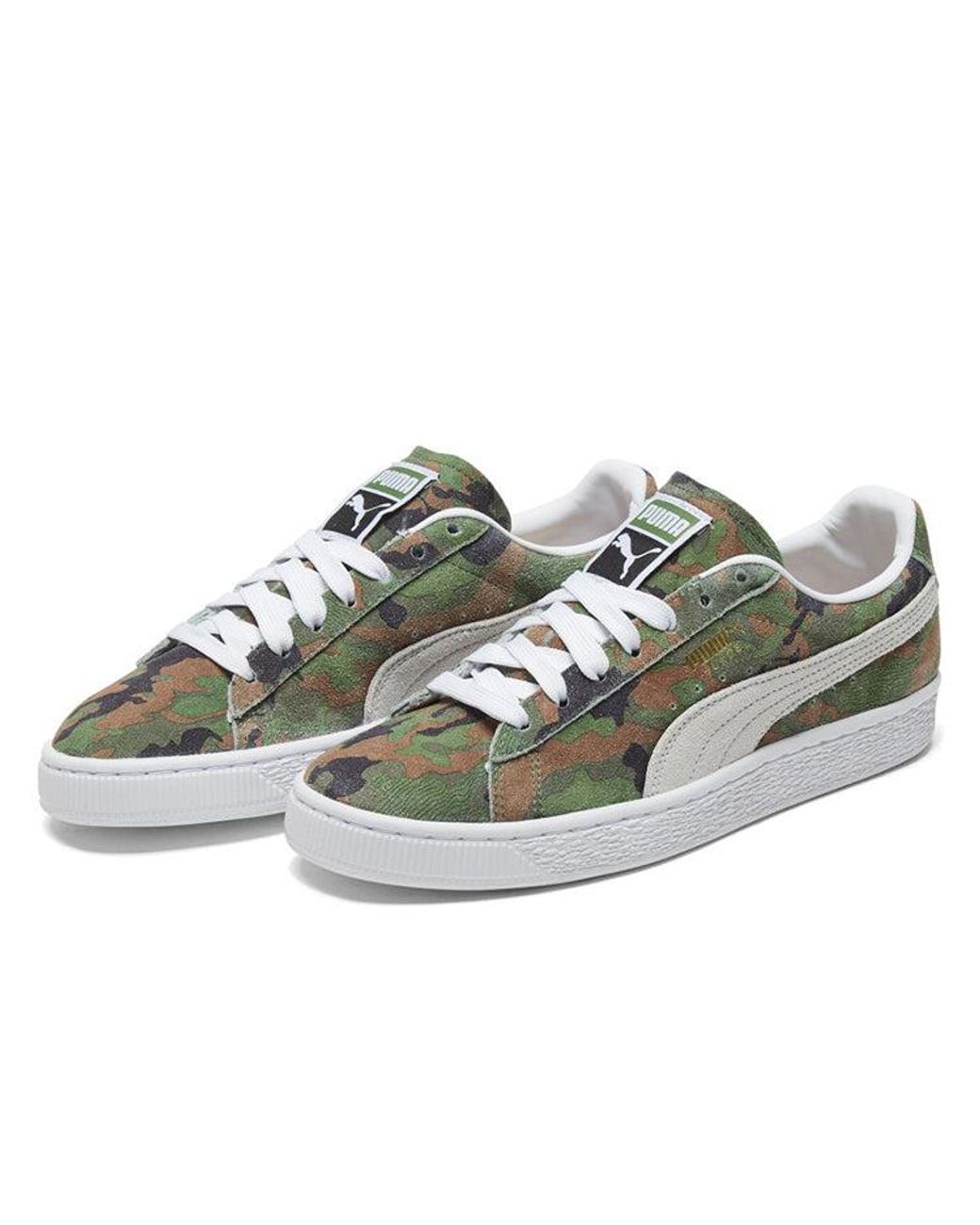 PUMA Green Suede Classic Ambush 'Dachsund Camo' for men