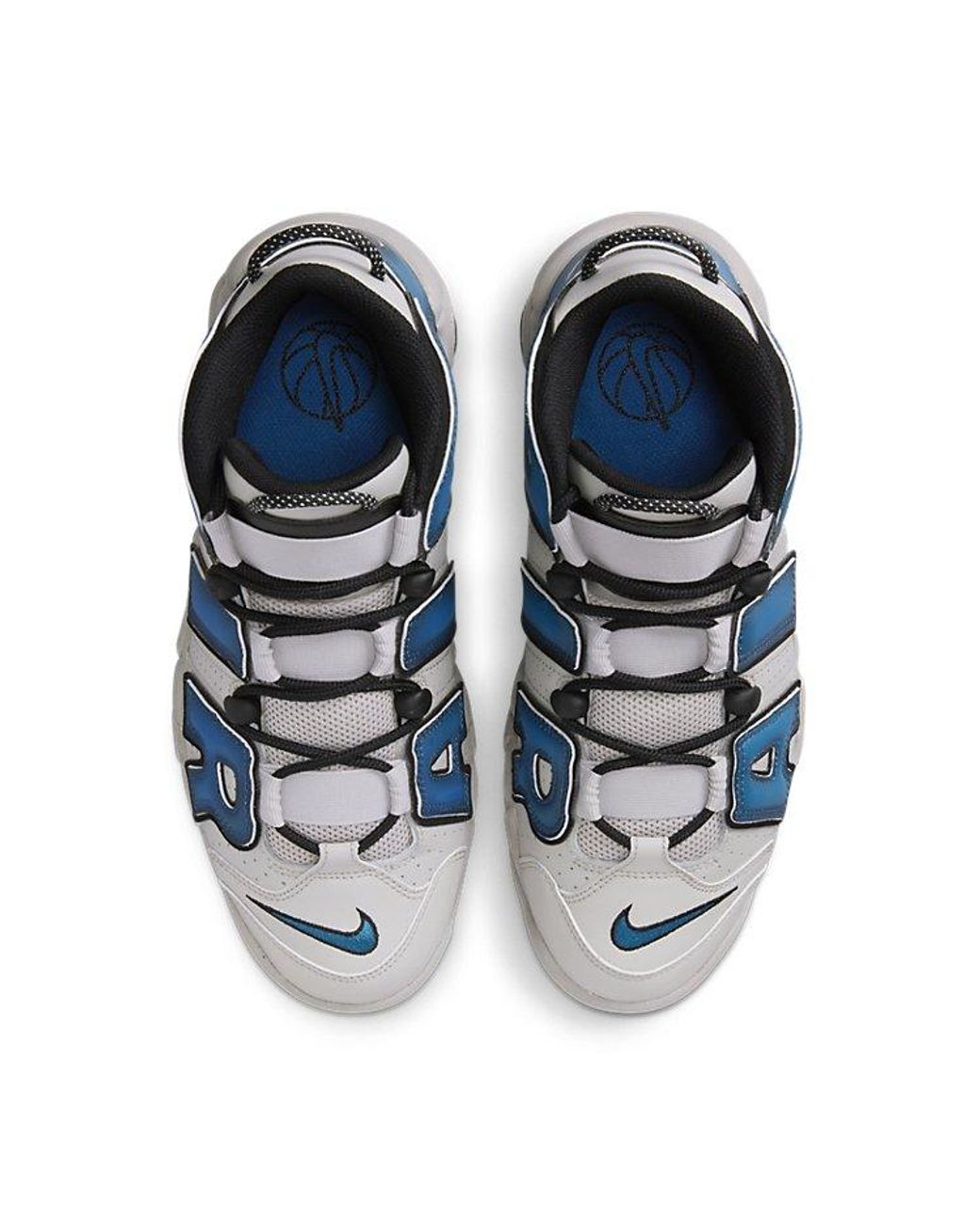 Nike Blue Air More Uptempo '96 Shoes for men
