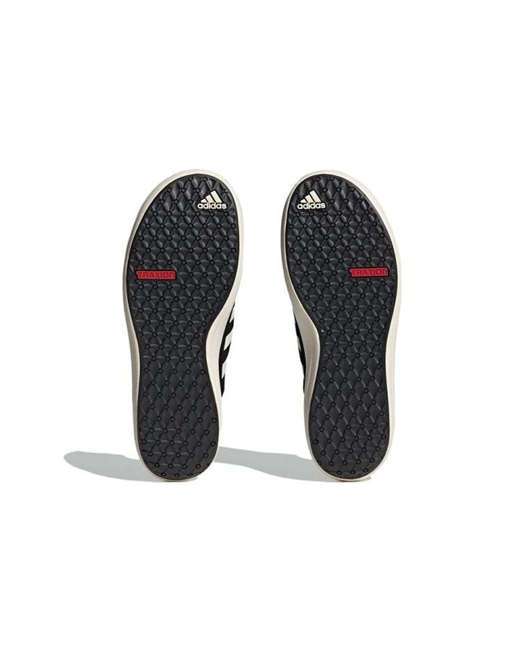 Adidas Black Terrex Boat Slip-On Shoes for men