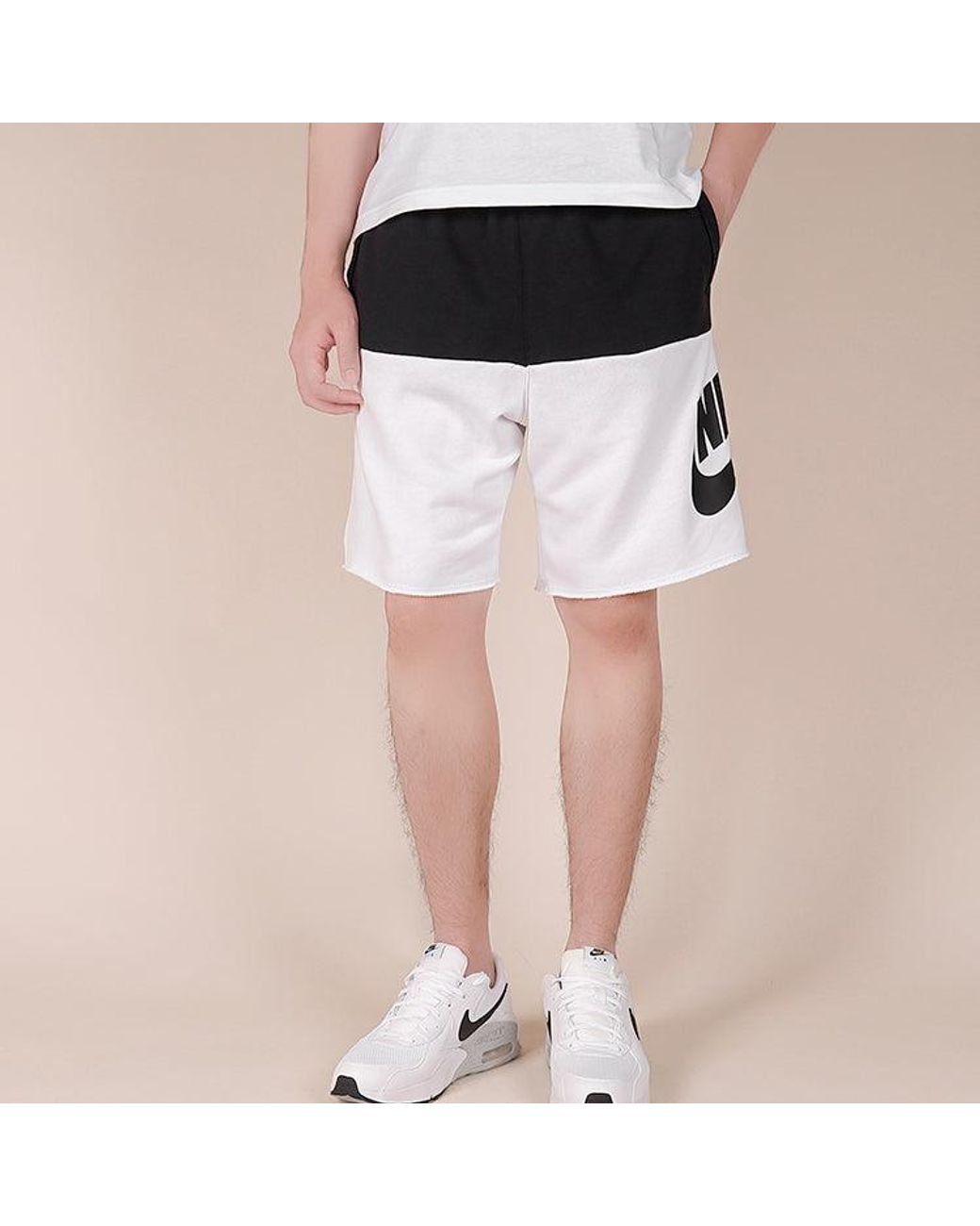 Nike Black Sportswear Alumni Shorts for men
