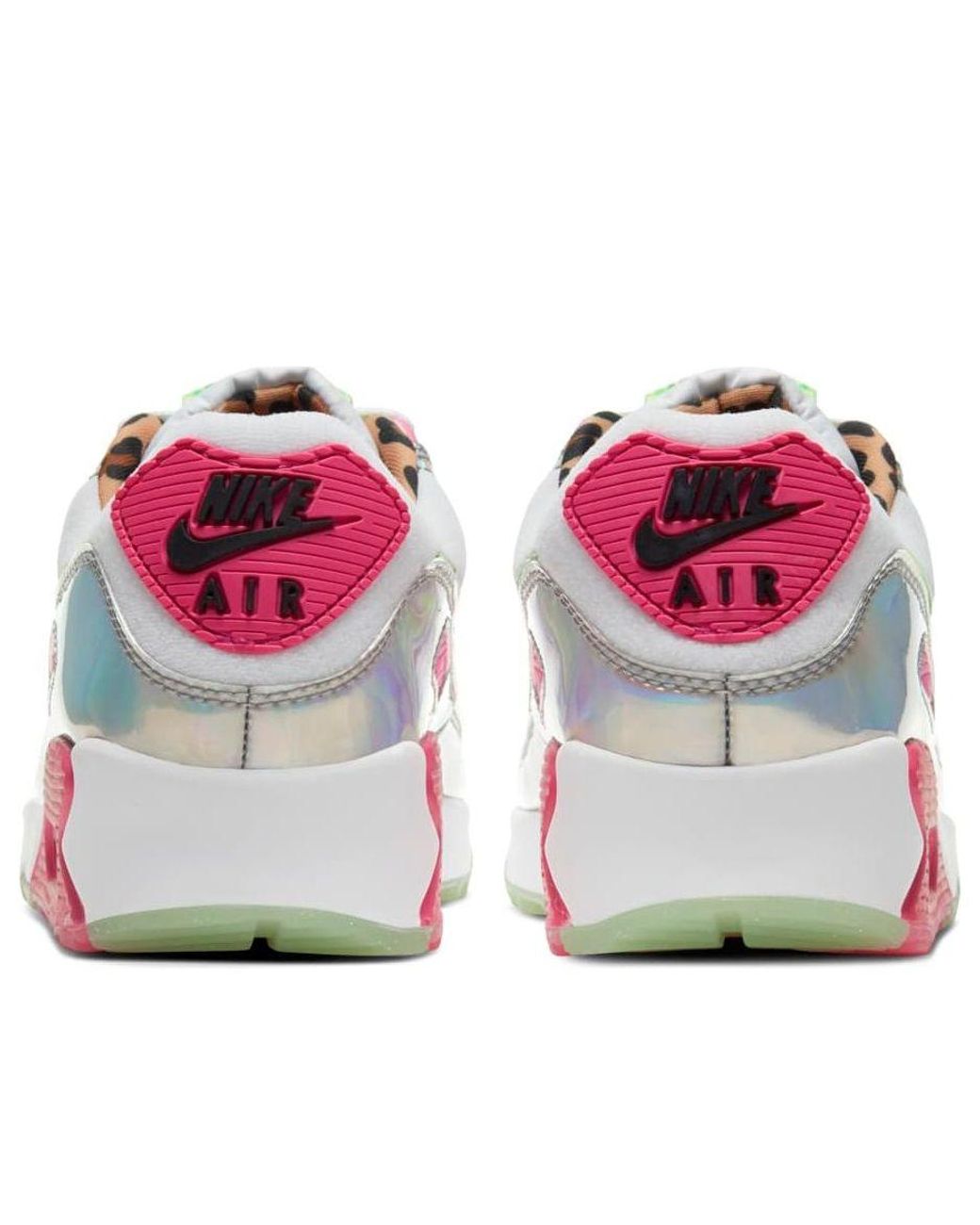 Nike White (Wmns) Air Max 90 Lx 'Laser Fuchsia'