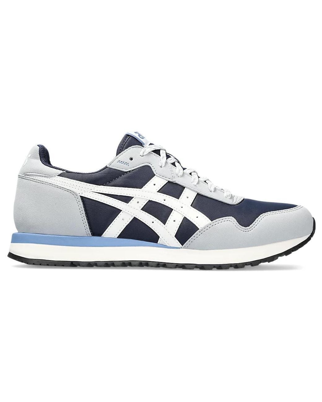 Asics Blue 1203a293-400 Tiger Runner Ii Midnight/cream Uk 3 for men