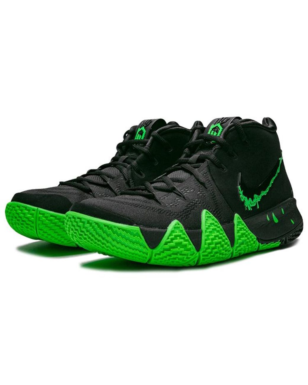 Nike Green Kyrie 4 Shoes - Size 11 for men