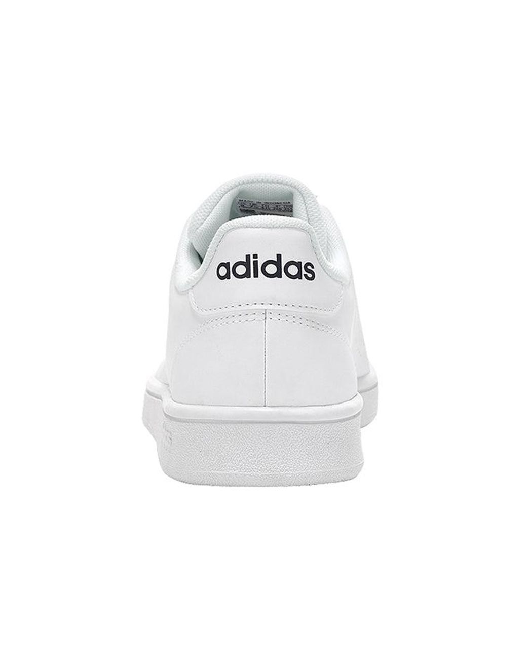 Adidas White Advantage Base Trace' for men