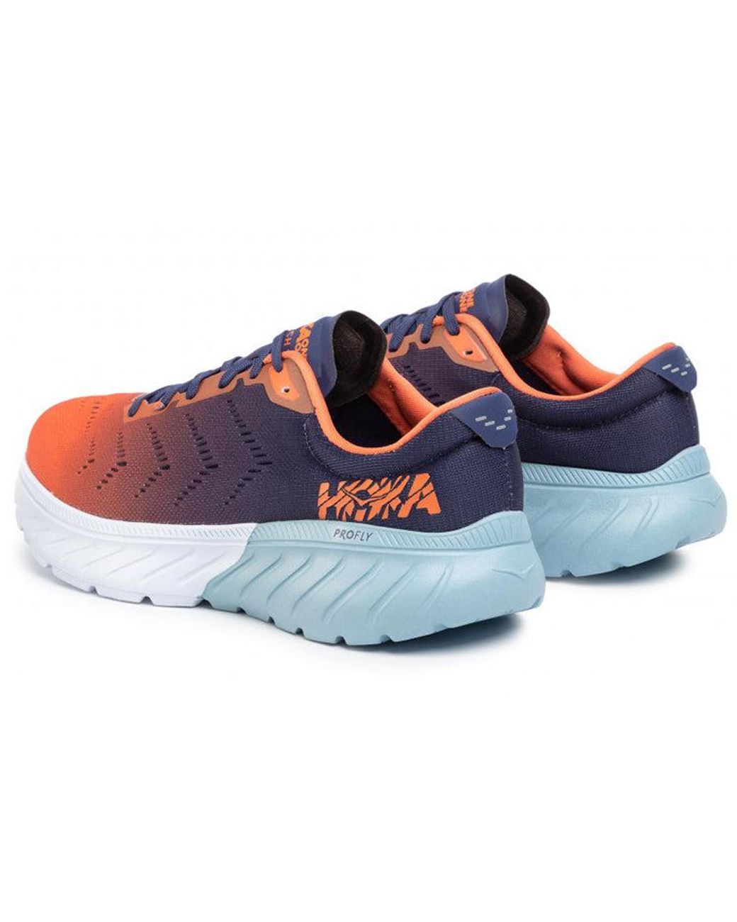 Hoka One One Red Mach 2 'Patriot Nasturtium' for men
