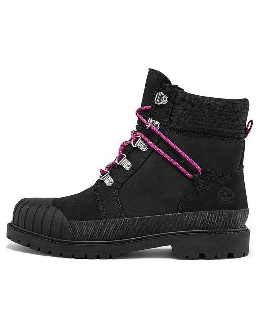 Timberland Black (Wmns) Holiday Luxe Waterproof Boot Nubuck'