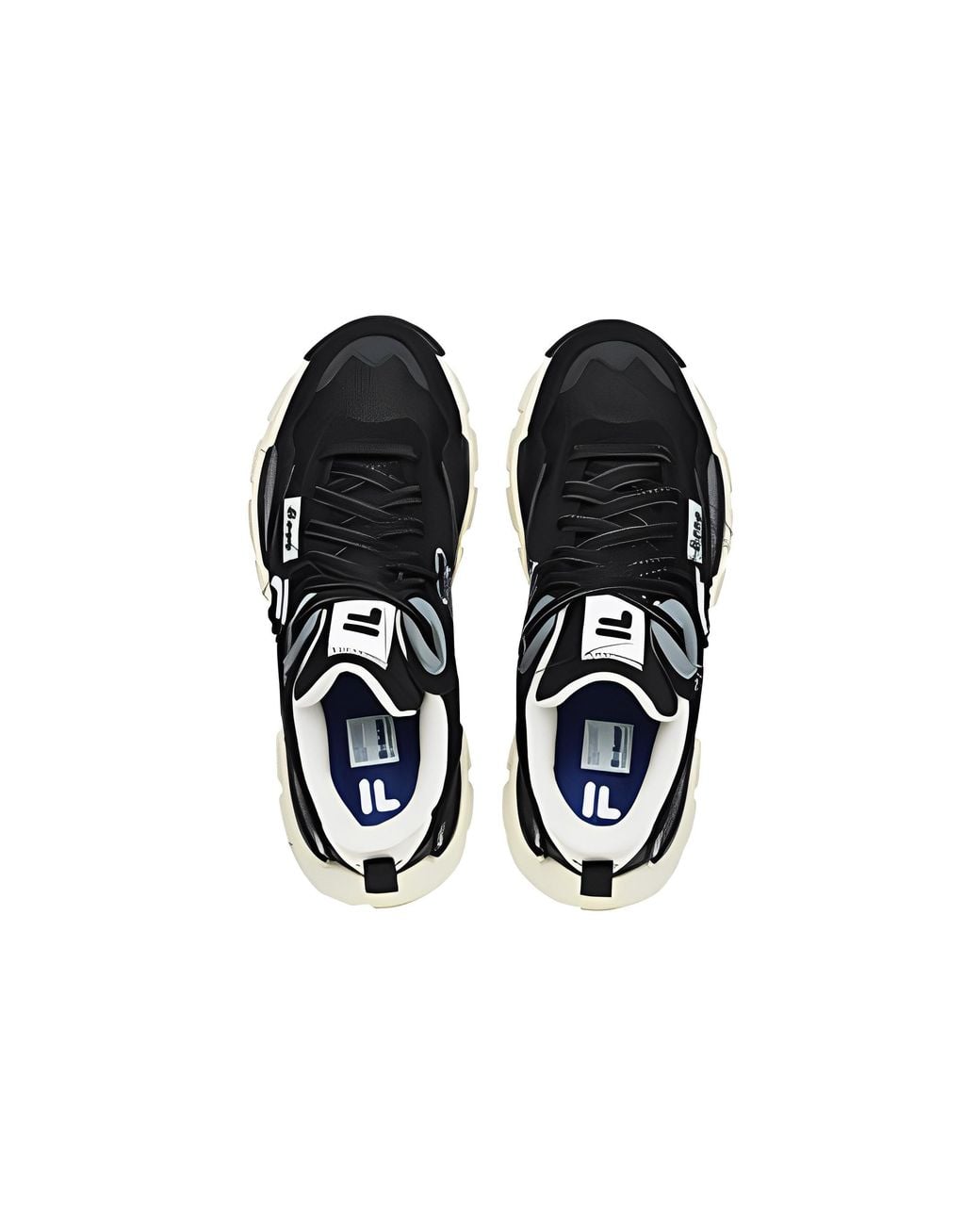Fila Black X N21 Bone Sneakers for men