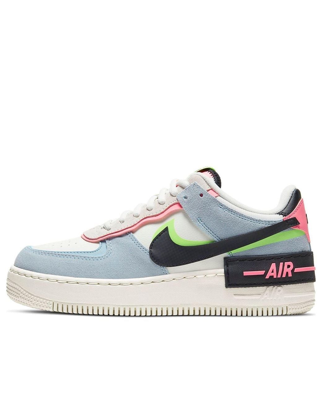 Nike Blue (Wmns) Air Force 1 Shadow 'Sunset Pulse'